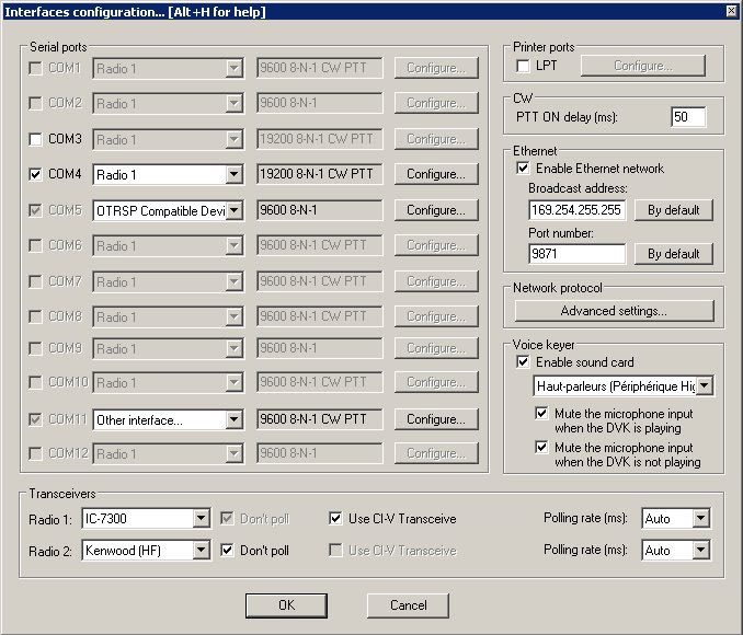 Wintest and RS-BA1